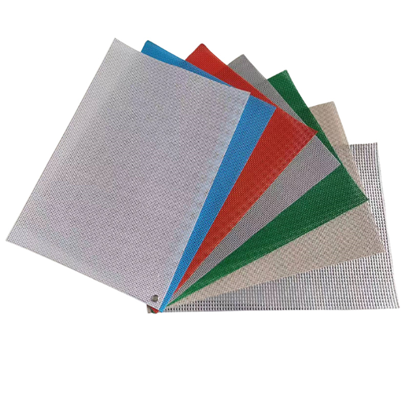 Vải lưới Polyester tráng PVC