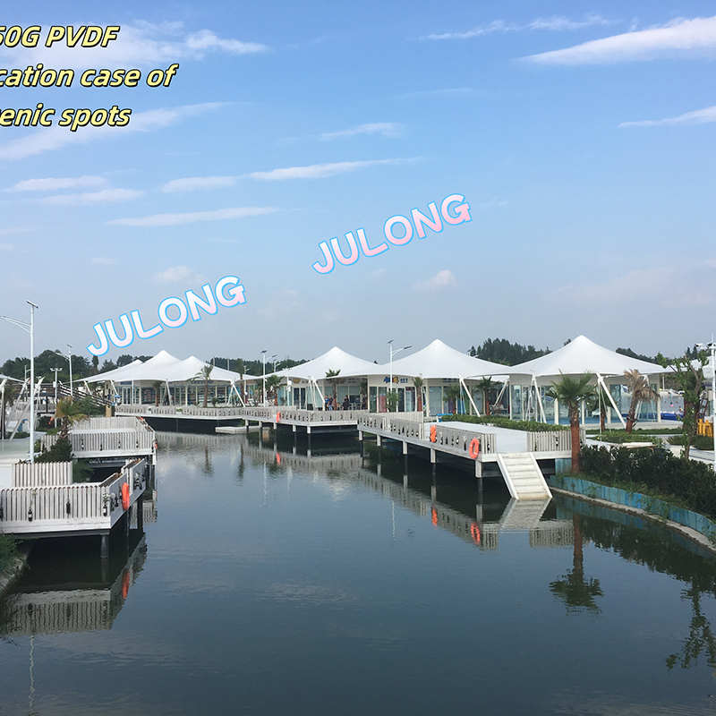 950g PVDF và vật liệu màng xây dựng acrylic
