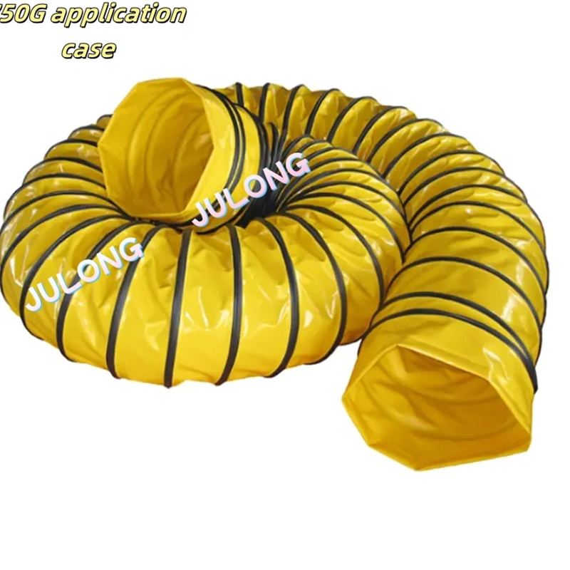 Vải polyester phủ PVC cho hệ thống thông gió khai thác